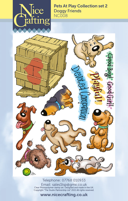 Pets at play, Doggy friends set 2